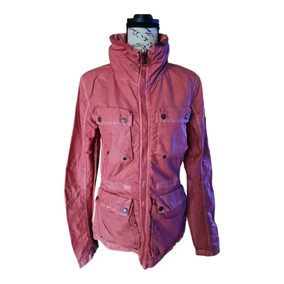 Pink Utility Jacket by Bench - Picture 7 of 11